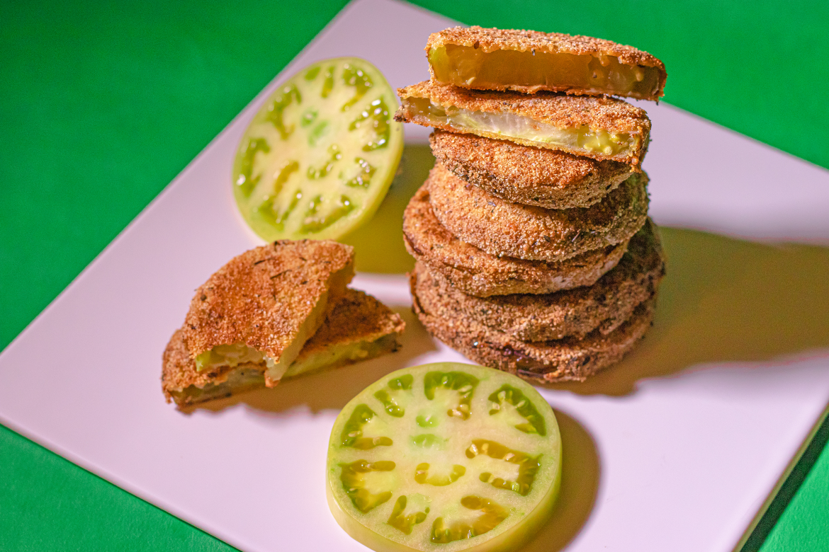 Cripsy Paula Deen Fried Green Tomatoes Recipe - Cooking Fanatic