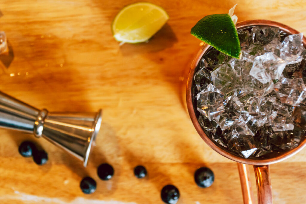 blueberry mule