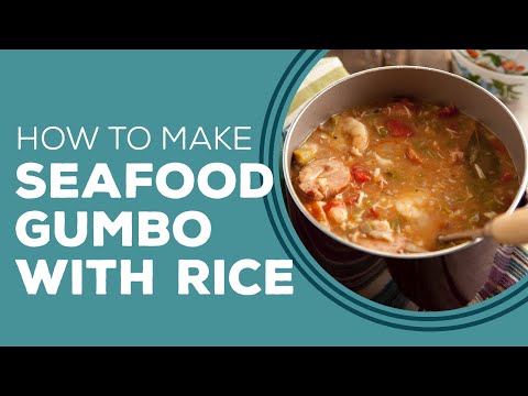 Savannah Seafood Gumbo with Rice Recipe by Paula Deen - Blast from the Past