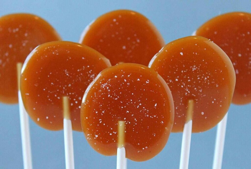 Carrot cara lollipop recipe