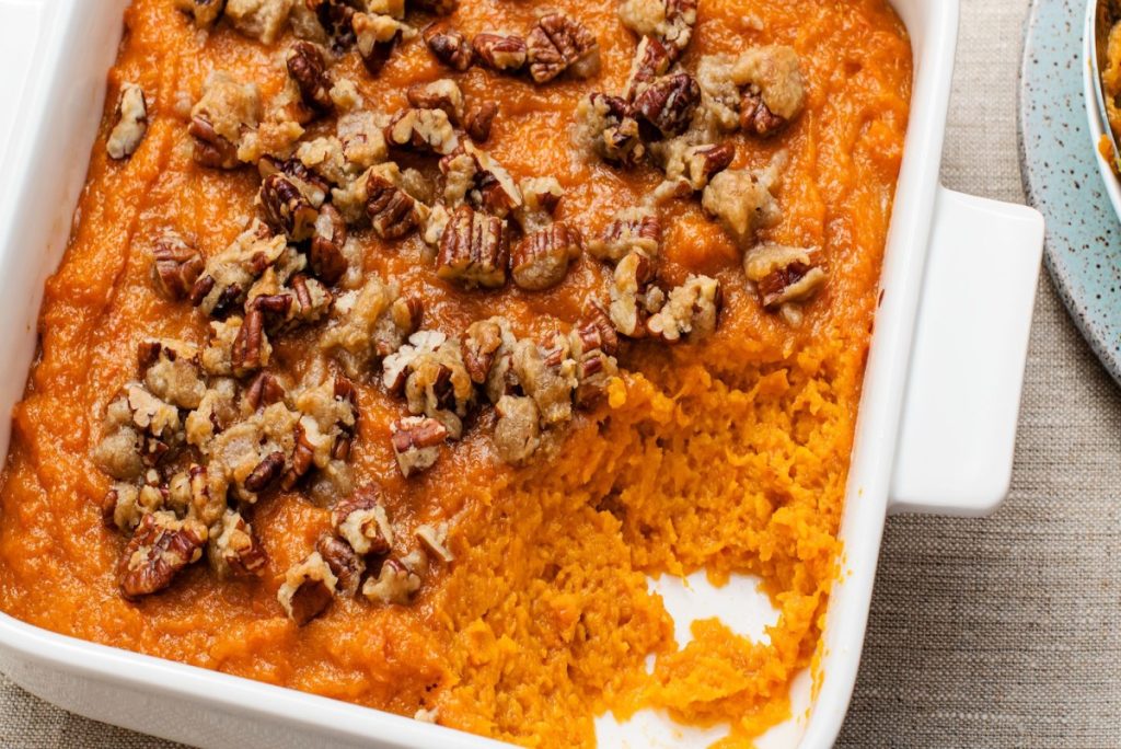 Yummy Paula Deen Sweet Potato Casserole Recipe - Cooking Fanatic