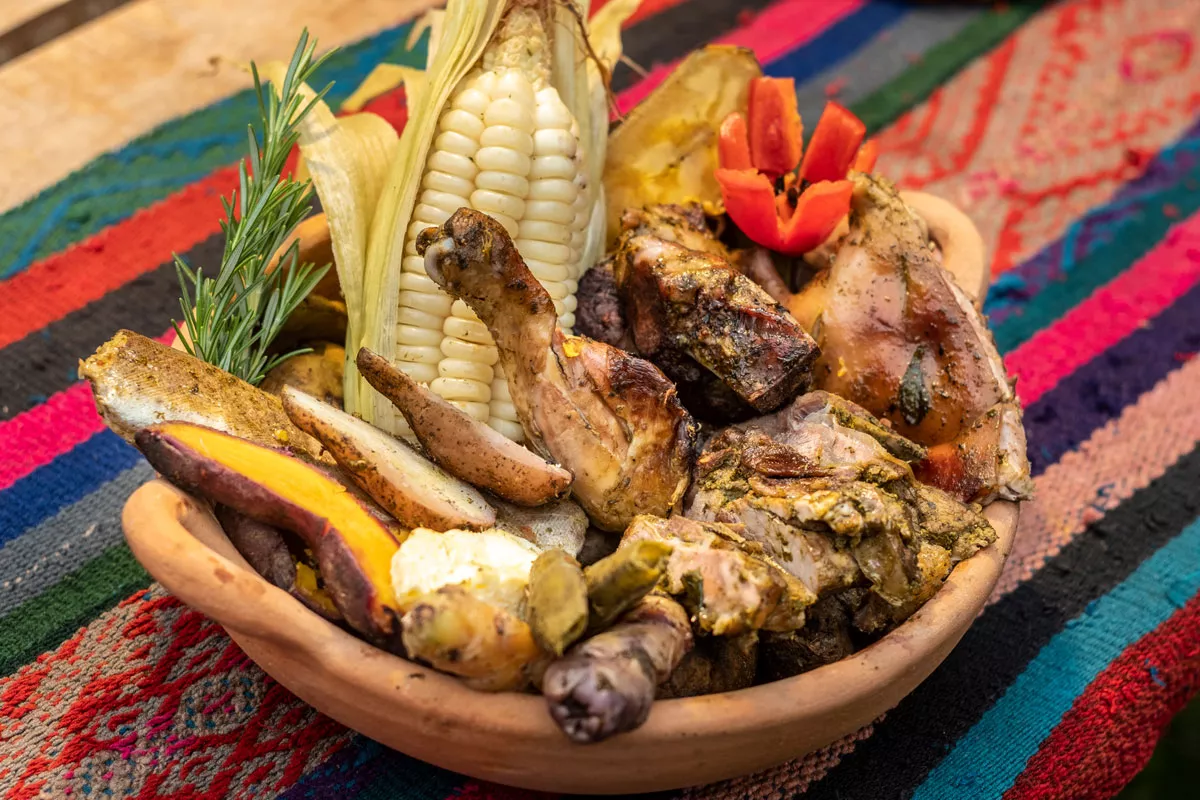 Pachamanca In a pot