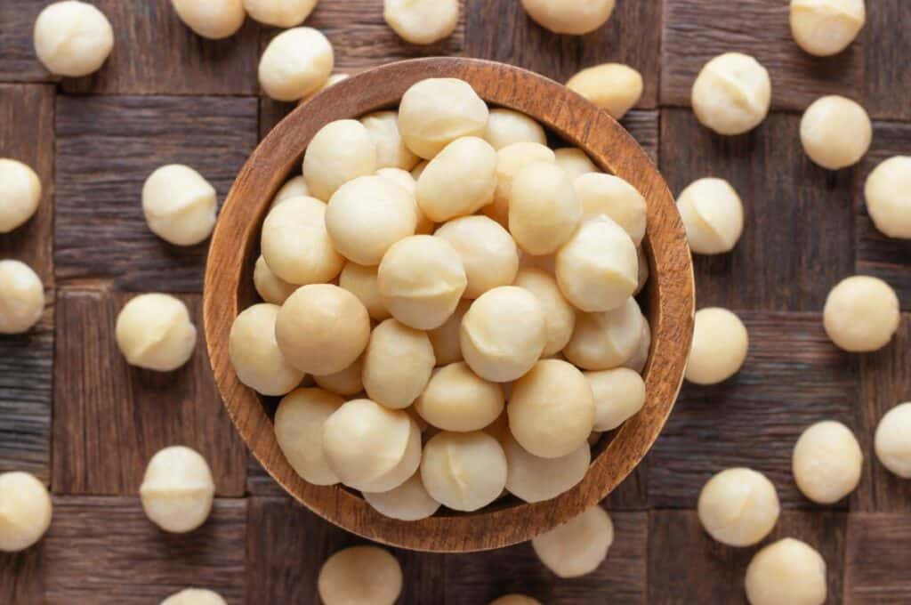 chopped macadamia nuts