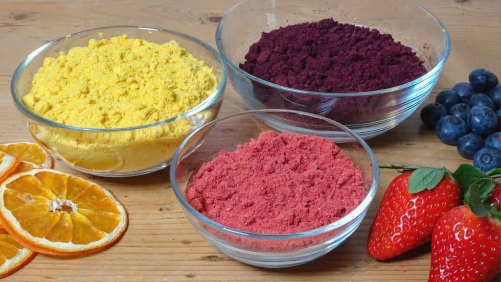dried fruit powder