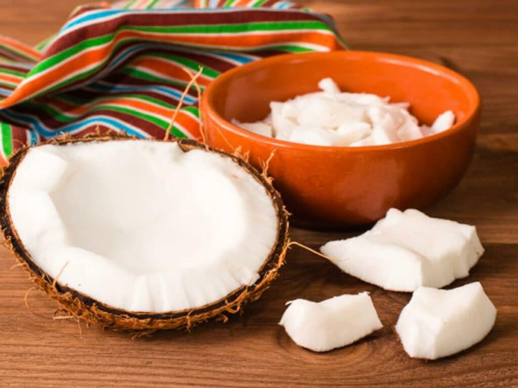 Fresh coconut meat