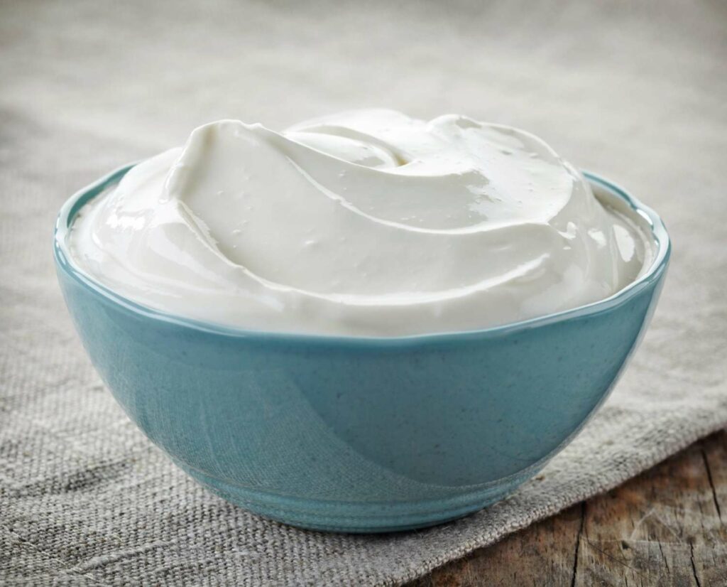 whipped sour cream