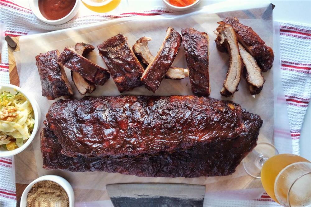 Baby Back Ribs Cut Into Pieces