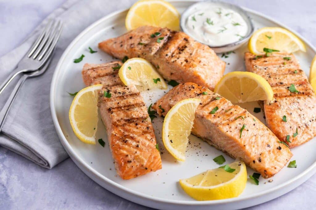 Recipe of Jamie Oliver Salmon