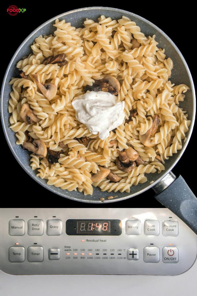 Jamie Oliver Mushroom Pasta Step 7