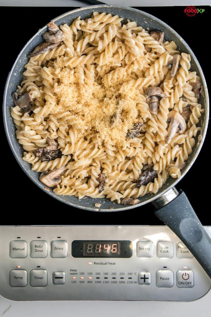 Jamie Oliver Mushroom Pasta Step 8