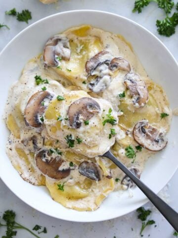 Mushroom Ravioli